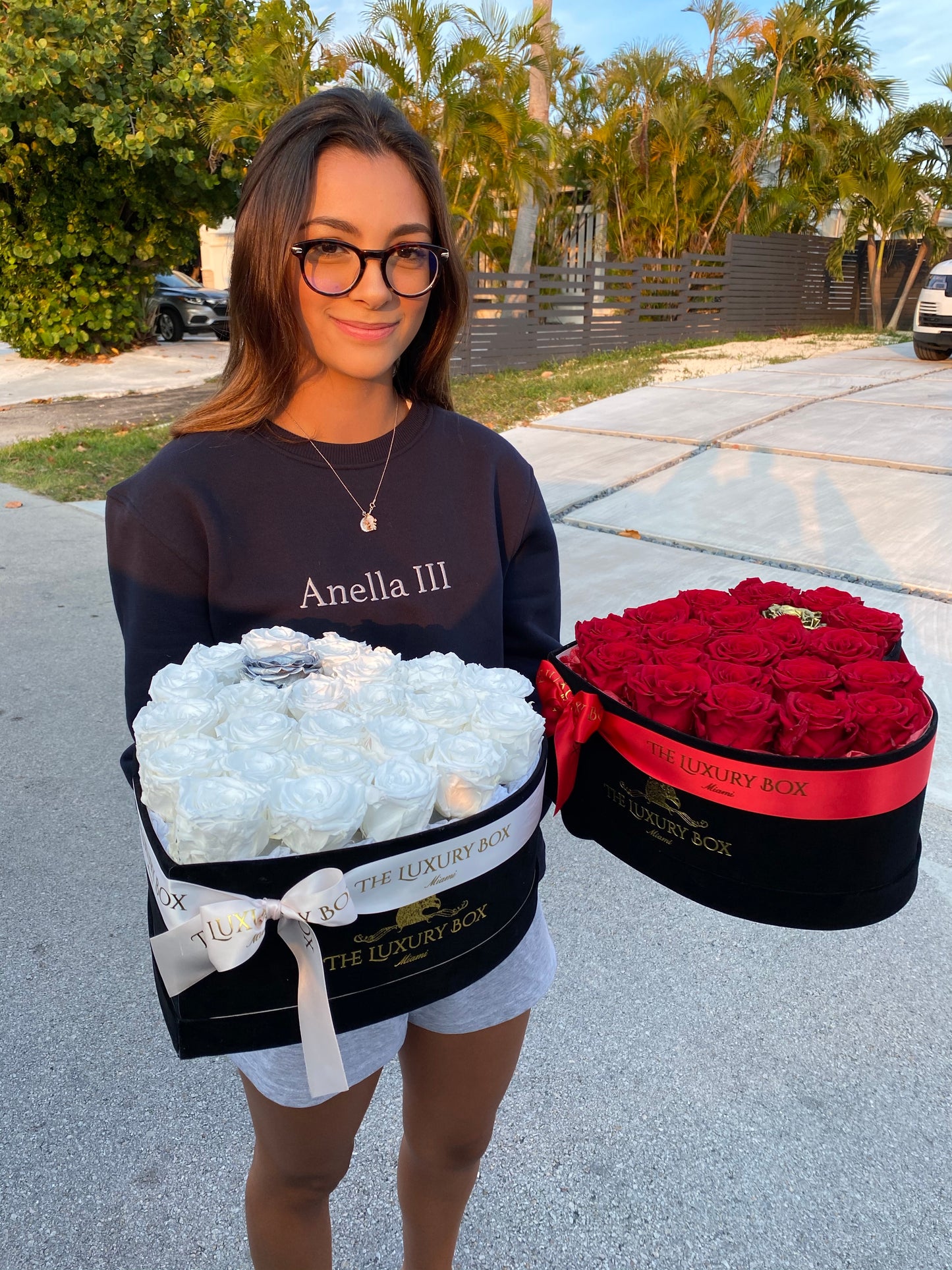Large Heart Box with Eternal Roses ❤️🌹