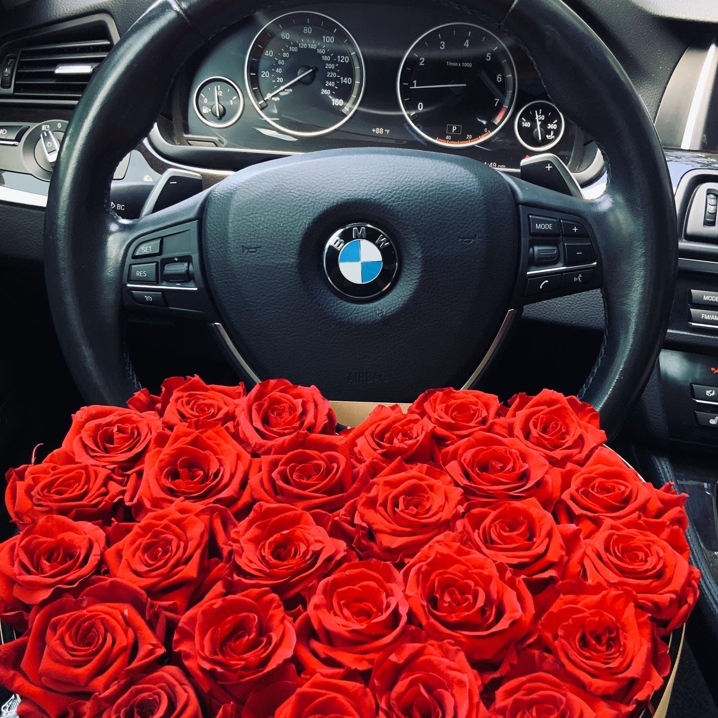 Large Heart Box with Eternal Roses ❤️🌹
