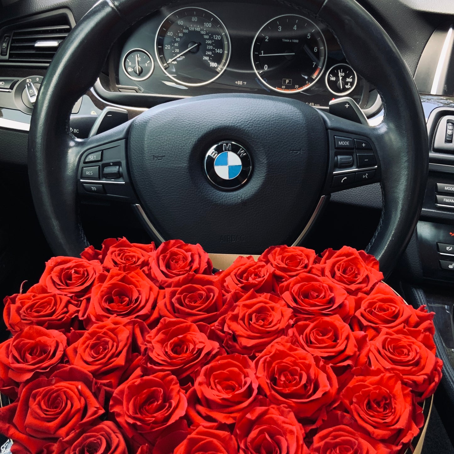 Large Heart Box with Eternal Roses ❤️🌹