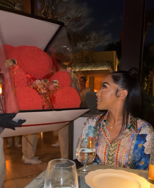 Extra Large Red Rose Bear π§ΈπΉβ€οΈ