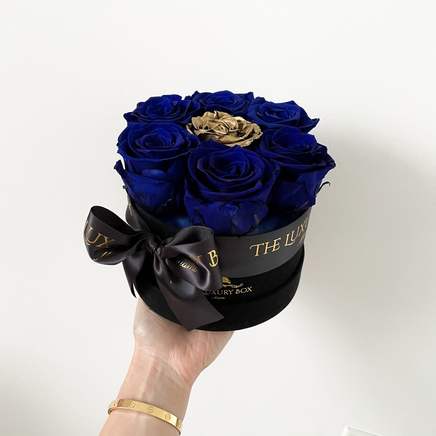 Royal Blue Eternal Roses