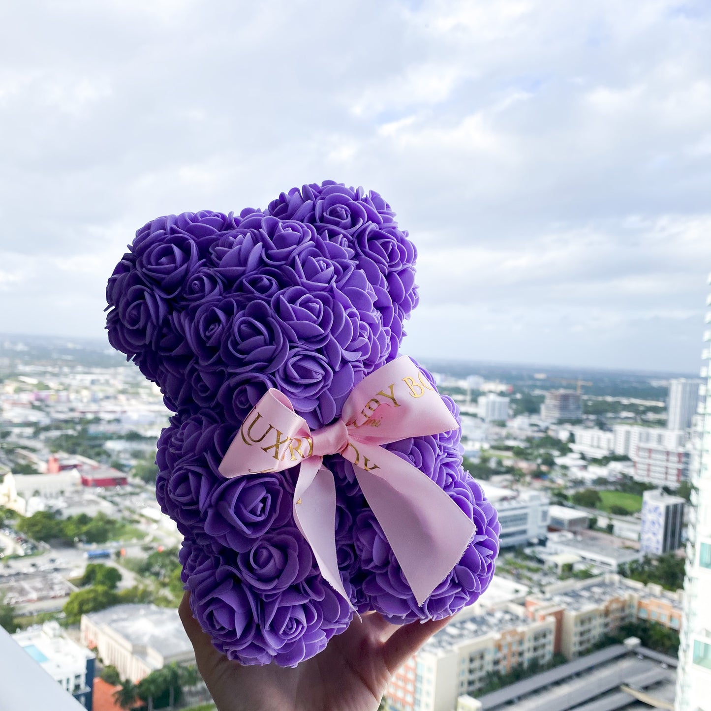 Purple Rose Bear 💜