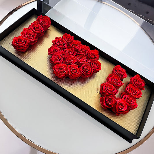 Eternal Roses I Love Box ❤️