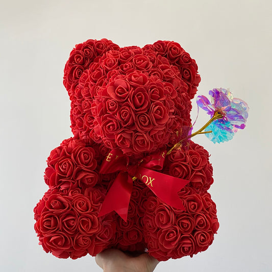 Red Rose Bear